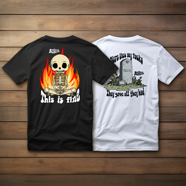This is fine Short Sleeve T-Shirt