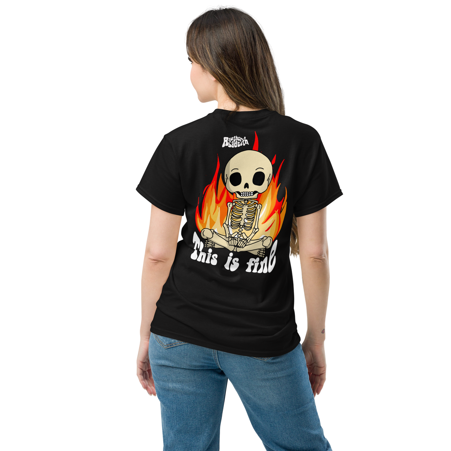 This is fine Short Sleeve T-Shirt