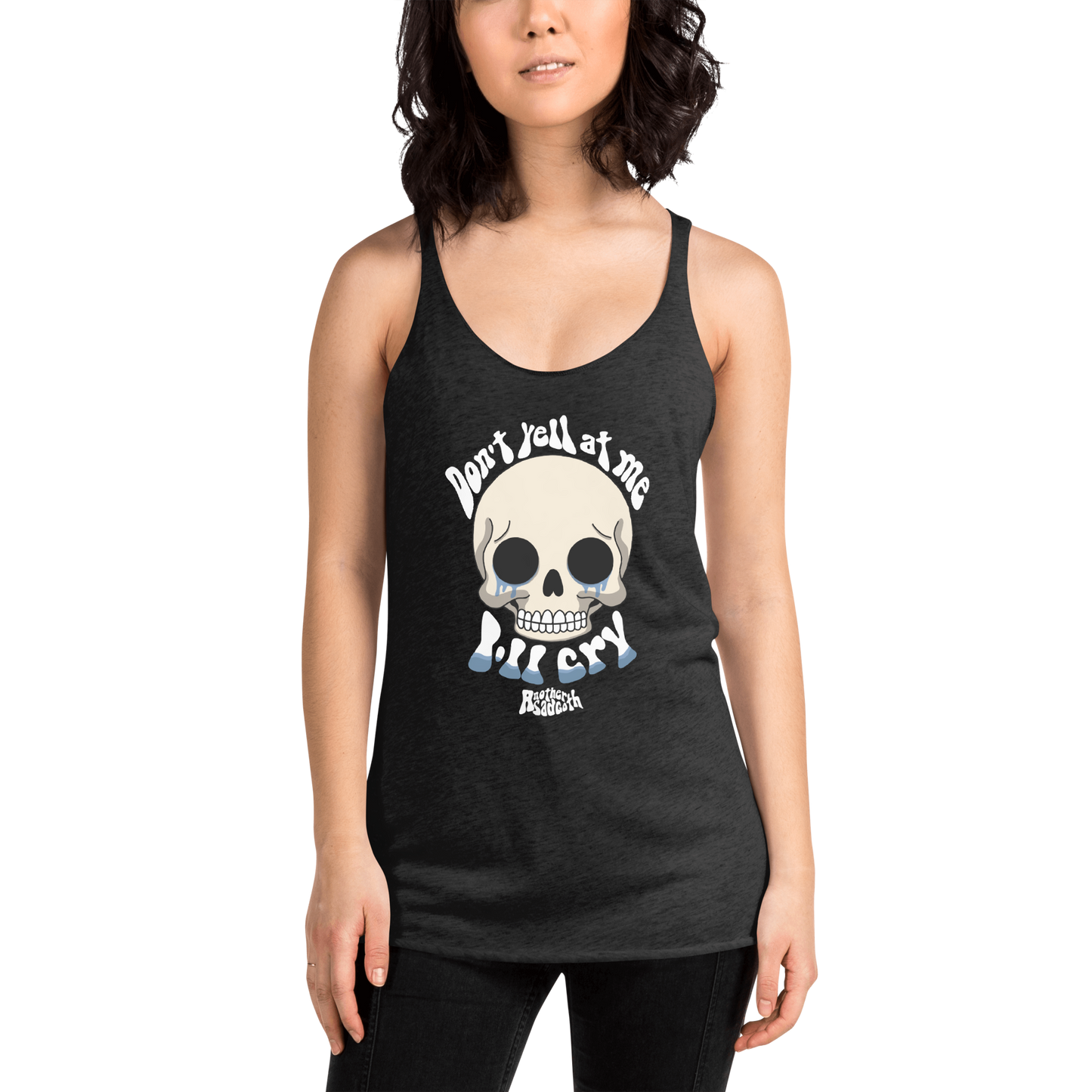 Don’t Yell At Me Racerback Tank